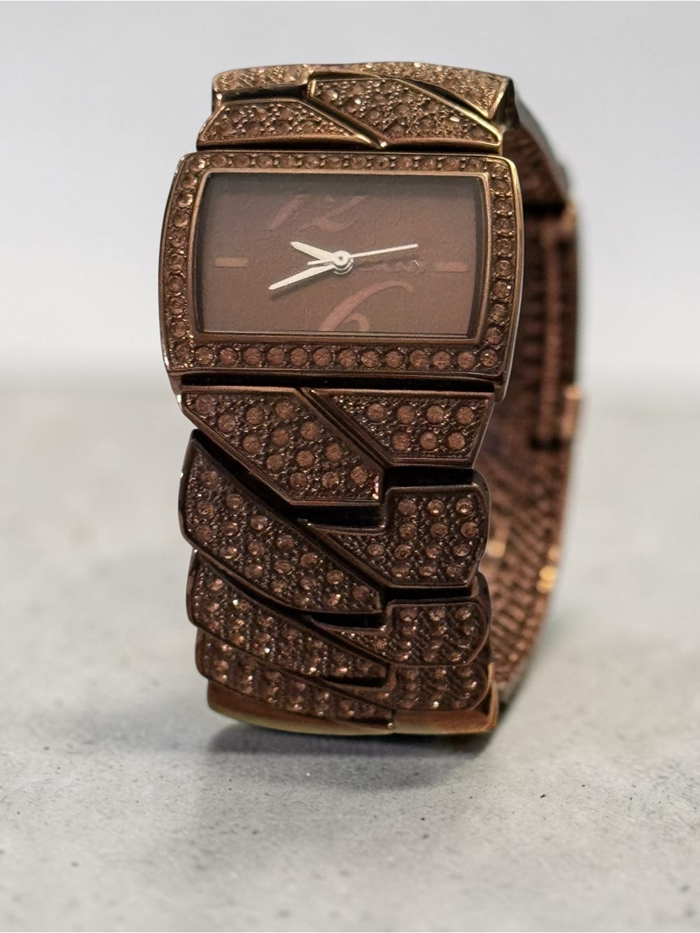 DKNY Ladies Crystal Collection Dress Watch NY 4274